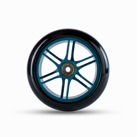 Golz Rolls 5“ Zoll Lenkrolle Petrol Glanz