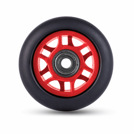 Golz Rolls 3“ Zoll Lenkrolle Rot Matt