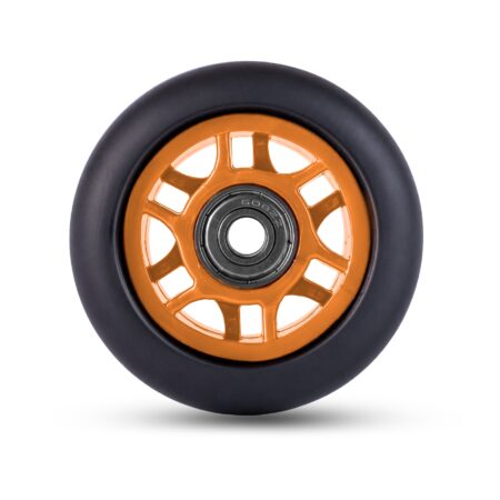 Golz Rolls 3“ Zoll Lenkrolle Orange Matt