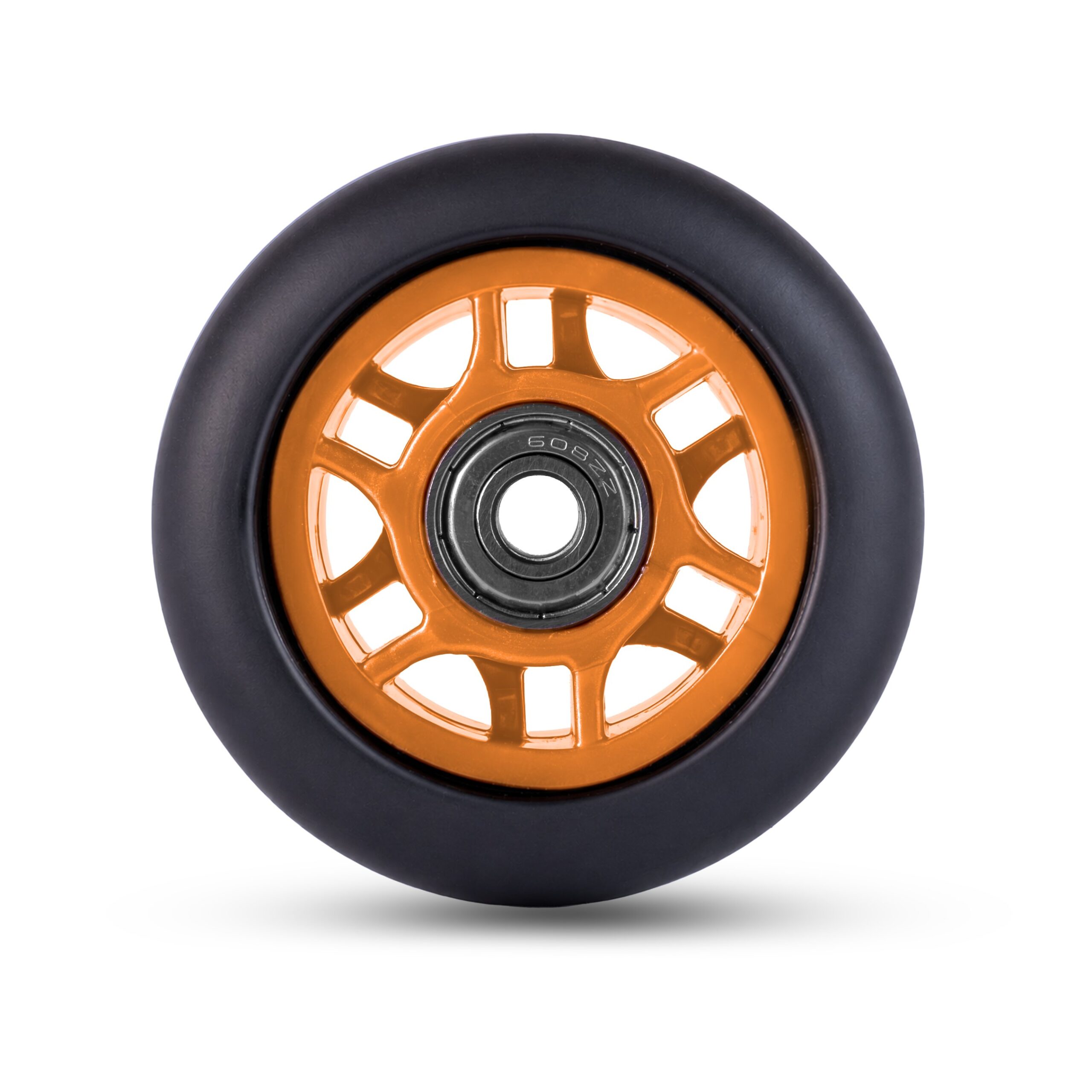 Golz Rolls 3“ Zoll Lenkrolle Orange Matt