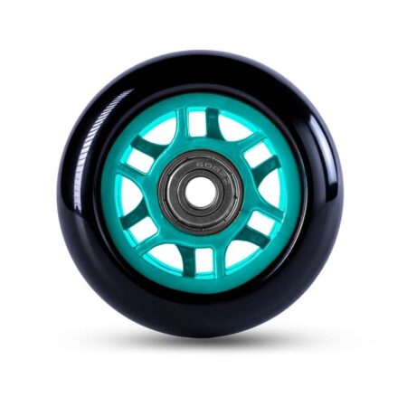 Golz Rolls 3“ Zoll Lenkrolle Türkis Glanz
