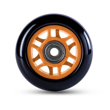 Golz Rolls 3“ Zoll Lenkrolle Orange Glanz
