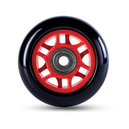 Golz Rolls 3“ Zoll Lenkrolle Rot Glanz