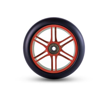 Golz Rolls 5“ Zoll Lenkrolle Rot Matt