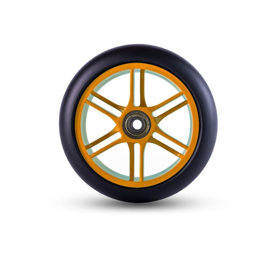 Golz Rolls 5“ Zoll Lenkrolle Orange Matt